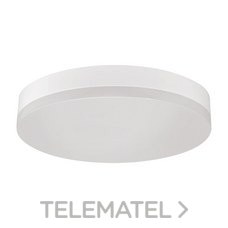 ACB ILUMINACIÓN - Plafón Madison 3497/28 regulable Kelvin 24W 3000K/4000K/6500K 1989lm IP54 blanco