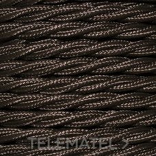 ALVICO - CABLES TRENZADO 3x1,5mm MARRON