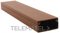 ALVICO - CANALETA 18x13mm/2 METROS ADH NOGAL