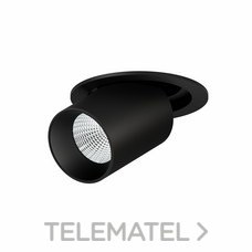 BENEITO FAURE - Proyector OXO-R negro 12W 15°/38°/60° Switch 2700K/3000K/4000K