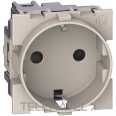 BTICINO - BSENCH.2P+T 16A 230Vca LN 2 MOD. SAND