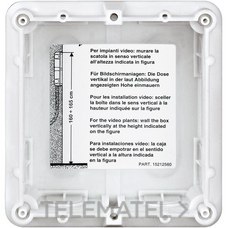 BTICINO - CAJA EMPOTRAR 1 MODULO ROBUR