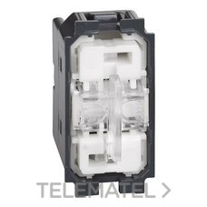 BTICINO - Conmutador 1P 10AX, 250VCA, tecla doble LIVING NOW 1 módulo, no iluminable