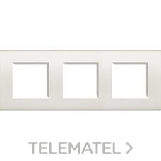 BTICINO - PLACA 2+2+2MOD.BLANCO