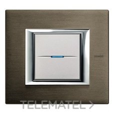 BTICINO - PLACA 2 MOD.AXOLUTE BRONCE