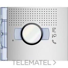 BTICINO - PLACA FRONTAL AUDIO/VIDEO ALLMETAL