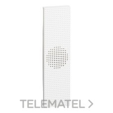 BTICINO - Placa frontal LIVING NOW 1 módulo para timbre y zumbador ref.4351/6V230, blanco