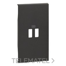 BTICINO - PL.FT.LN 2M BAS.CAR.USB 4285/6/7C2 DARK