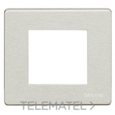 BTICINO - PLACA P/2 MEC.CUADRADO MAGIC BRONCE