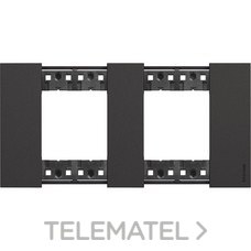 BTICINO - PL.MEC.LN 2x2 MOD.TCNPOLIM. DARK