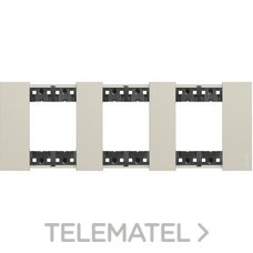 BTICINO - PL.MEC.LN 2x3 MOD.TCNPOLIM. SAND