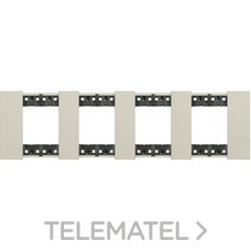 BTICINO - PL.MEC.LN 2x4 MOD.TCNPOLIM. SAND