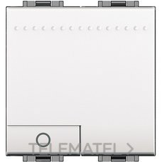 BTICINO - PULS NO+SIMB.LAMP.2MOD.BLANCO