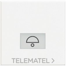 BTICINO - TECLA LUMIN.2M CAMPANA AXOLUTE BL.