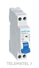 CHINT - INTERRUPTOR AUT.NBH8 1P+N 1M 20A C-4,5kA