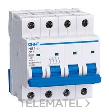 CHINT - MAGNETOT.4P 16A 4M CURVA-C 6kA