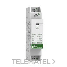 CIRPROTEC - PTR.CONTRA SBT.TTAS.TIPO 2 230V 15kA TT( 1F+N) TRANSITORIAS