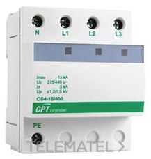 CIRPROTEC - PTR.TETRAP.tipo-2 40kA 400V RURAL TRIF.