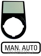 EATON - PL.IND.30x50mm MAN-AUTO NG.M22S-ST-GB11
