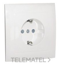EFAPEL - Base monobloque Schuko proteccion LOGUS 90 blanco