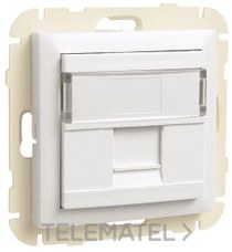 EFAPEL - TAPA C/SOP.P/1 CTR.RJ45 Al LOGUS 90