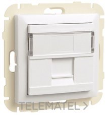 EFAPEL - TAPA C/SOP.P/1 CTR.RJ45 GR LOGUS 90