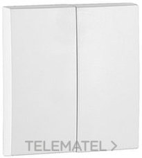 EFAPEL - TECLA DOBLE LOGUS 90 HIELO