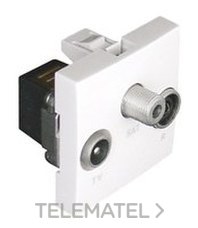 EFAPEL - TOMA R-TV-SAT EST.2 MOD.QUADRO 45 BL