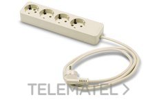 FAMATEL - BASE 4 TOMAS SCHUKO C/PROLONG.3*1,5 BLANCO.