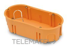 FAMATEL - CAJA MECANISMO DOBLE P/PARED HUECA