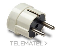 FAMATEL - CLAVIJA 10-16A-250V d.4,8 T.T.LAT.BLANCO