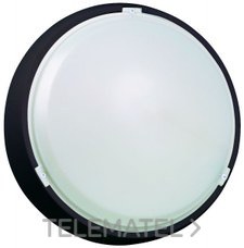 FENOPLASTICA - PLAFON ESTANCO.2100Lm 4000K 18W NEGRO IK10