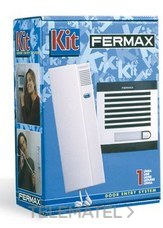 FERMAX - Kit portero CITYMAX 2L AGUAMAR 230V TEL blanco