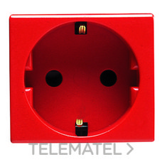 GEWISS - BASE NORMA ALEM.2P+T 16A ROJO