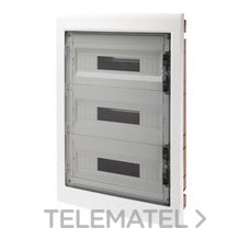 GEWISS - CUADRO DISTRIB.C/CARATULA TROQ.18x3M