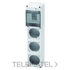 GEWISS - CUA.DISTR.Q-DIN 5M 3 FRONT.BS.16A IP65