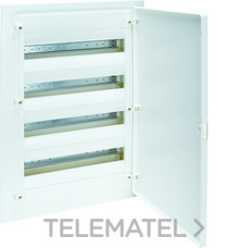 HAGER - CAJA GOLF EMP.S.VF 4F 72M OPAC.BL.+QC