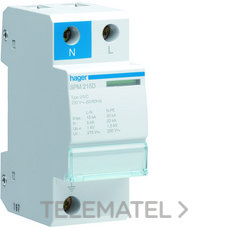 HAGER - LIMIT.SOBRET.MONOBLOC P+N 15kA CLASEII