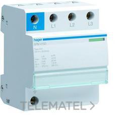 HAGER - LIMIT.SOBRET.MONOBLOC 3P+N 15kA CLASEII