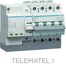 HAGER - PROT.COMBINADA P+T 4P 6kA CURVA-C 40A