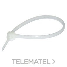 HAUPA - SUJETACABLES 100mm NYLON NAT.