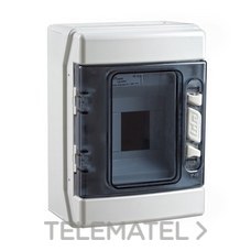 IDE - CAJA IP65 SUPF.1x4 MOD.ABS COLOR GR TP