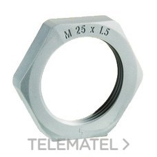 INTERFLEX - TUERCA NORMANYL Pg13,5 GRIS