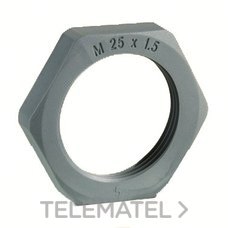 INTERFLEX - TUERCA NORMANYL Pg16 GRIS OSCURO