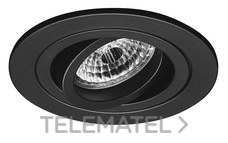 JISO - FOCO EMPOTRABLE 50W IP20 NEGRO