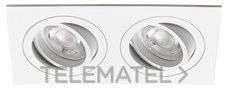 JISO - DOWNLIGHT DOBLE JISO IP20 BLANCO TECNICO