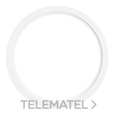 JISO - Pre-marco empotrable downlight redondo blanco técnico