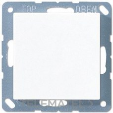 JUNG - TAPA CIEGA A500 BLANCO ALPINO