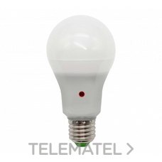 LEDME - Bombilla LED A60 E27 12W con Sensor Crepuscular 3000K