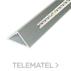 LEDME - Perfil de aluminio Triangular 2 metros 12V/24V